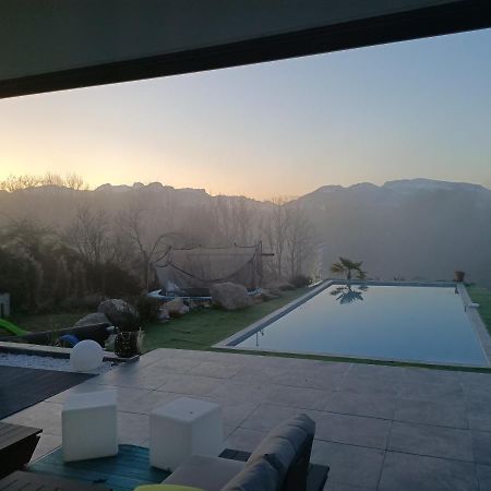 Chambres, Cuisine, Piscine, Spa, Billards, Airhockey, Nature Fillinges Exterior foto